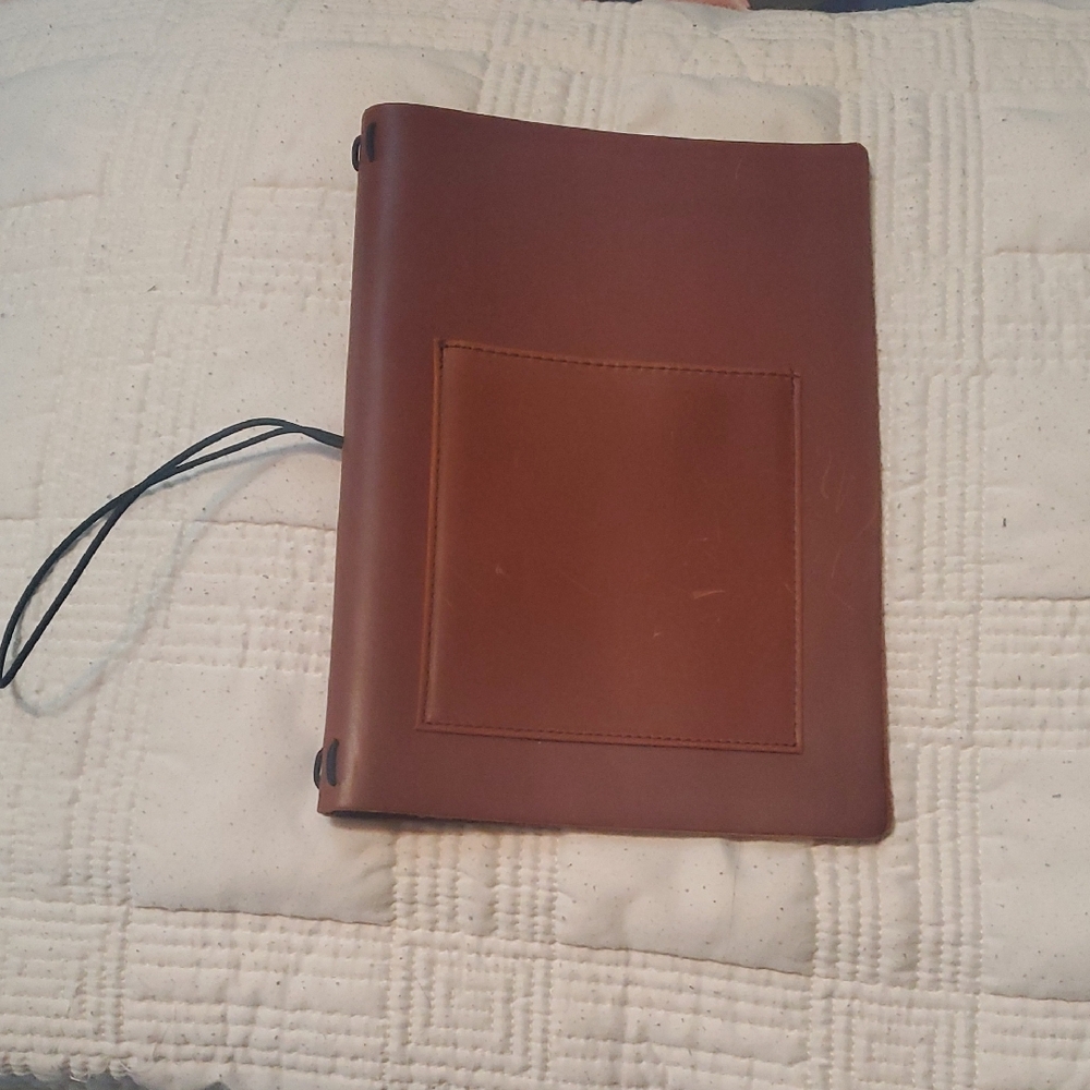 A5 Leather Travelers Notebook Cover